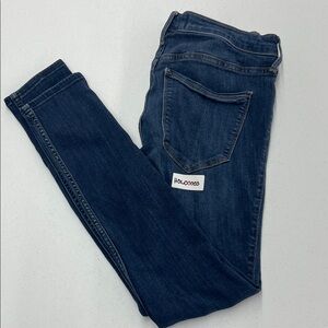 Hollister Dark Blue Skinny Jeans Size 11R